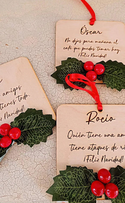 Placas  navideñas