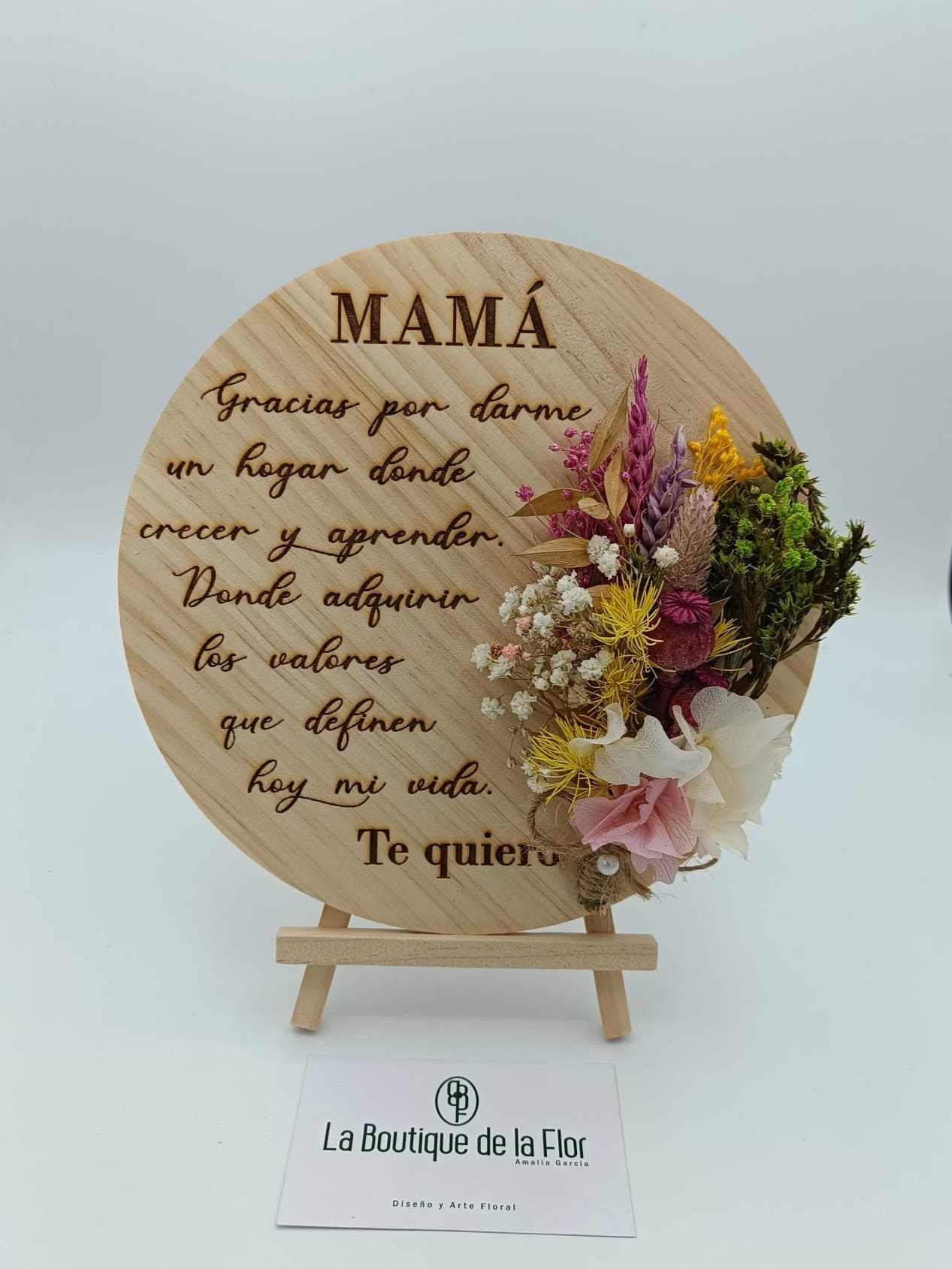 Placas madera personalizada